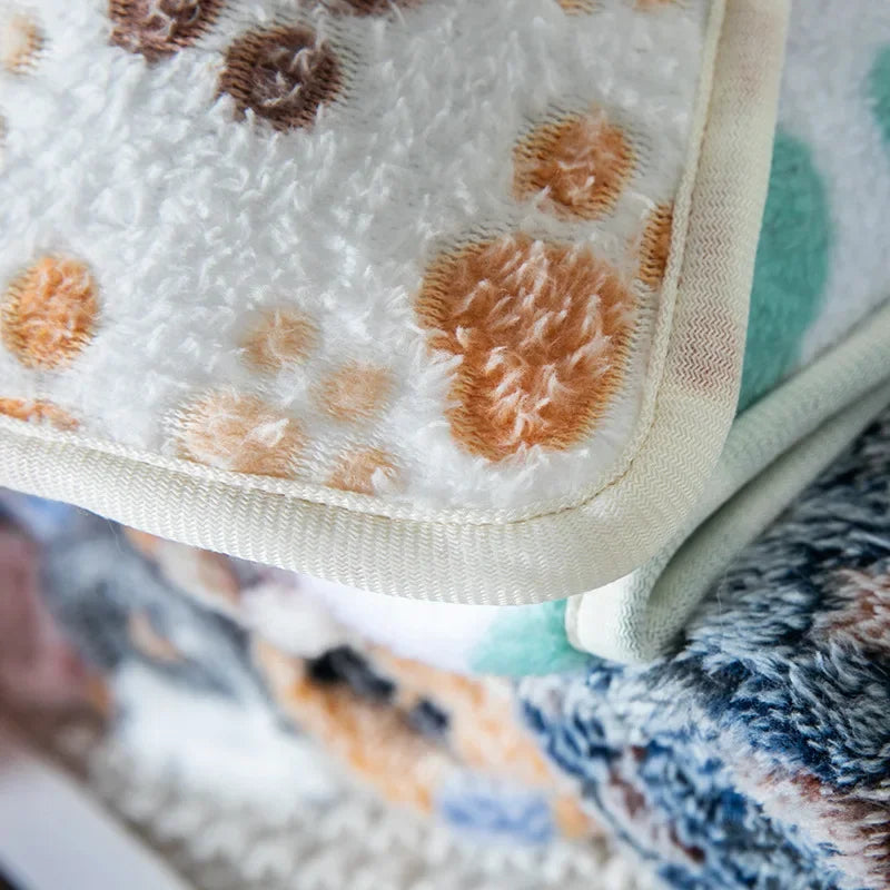 Fluffy Sleeping Blanket for Dog, Sleeping Blanket, Cat Cover, Comfortable Sheet, Winter Insulation, S-XL, Pet Supplies