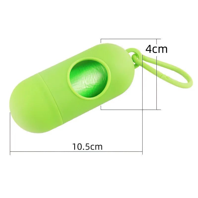 Novo Saco de Lixo Biodegradável Sustentável para Cocô de Pets, Sacos para Cocô de Cachorro, Saco de Cocô com Aroma de Biobase a Granel, Dispositivo Dispensador para Armazenar os Sacos de Cocô