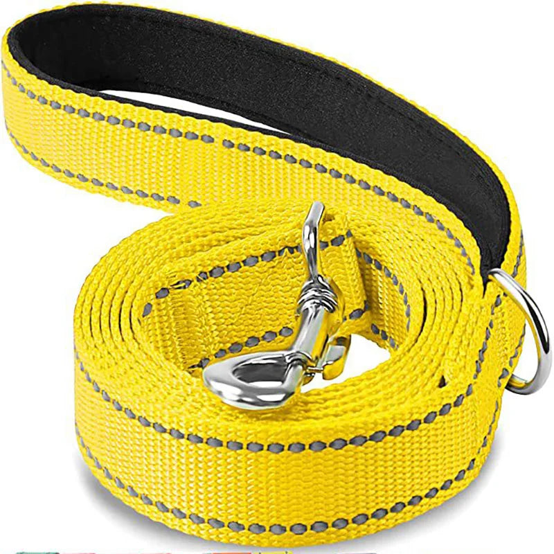 Guia Coleira para Peitorais para Cães, coleira com guia, reflexão noturna, corda de reboque para animais de estimação, 1,2/1,5/1,8 m, corda de proteção, guia para treinamento de caminhada de animais de estimação