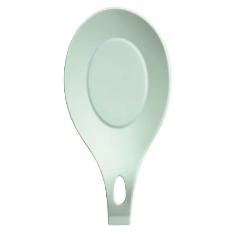 Racks Holders Spoon Holder Stretchy Anti-slid Base Silicone Practical Heat-resistant Spoon Mat Kitchen Storage Organization