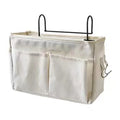 Bedside Storage Bag With Pockets Chair Door Back Hanging Organizer For Bathroom Dorm Bed Folding Pouch Box Storage Supply