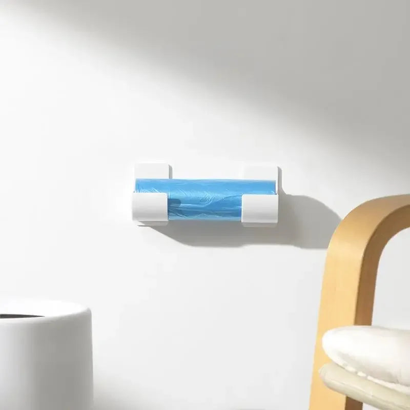 Suporte Organizador para Rolos de Papel ou Plástico MultiUso Sacos de Lixo, Papel Toalha, Plástico Filme, Papel Alumínio