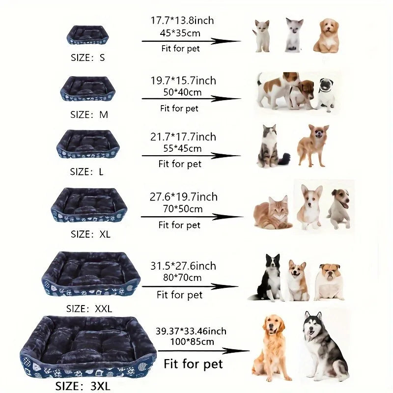 Dog Bed Convertible Sofa Dog's House Pet Products Beds Dogs Bed/mats Doghouse Bedd Indoor Large Pets Accessories Puppy