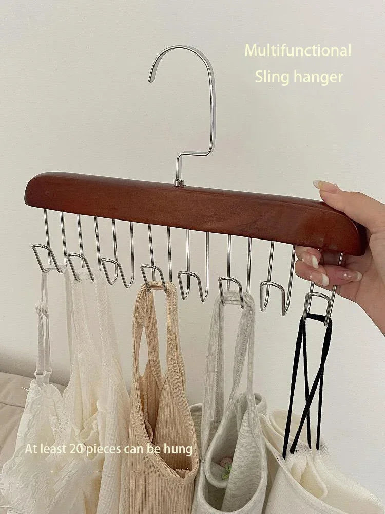 Household Multi-function Hook Drying Socks Hangers Student Dormitories Multi-clip Trouser Clips Organization Clothes Hanger