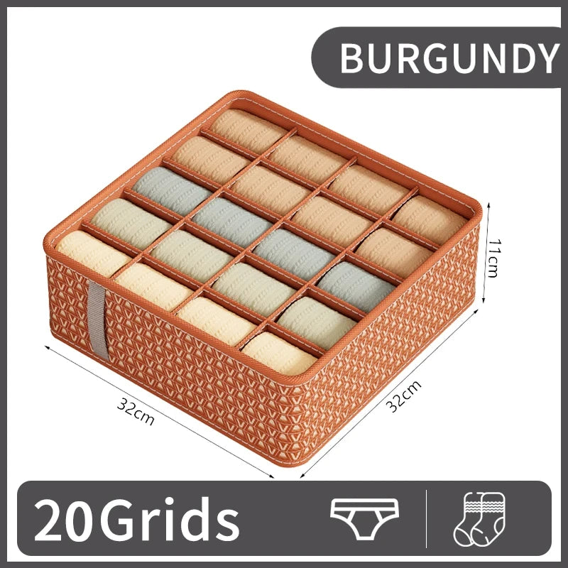 New underwear storage box underwear folding cabinet clothes organizer bedroom socks pants drawer organizer