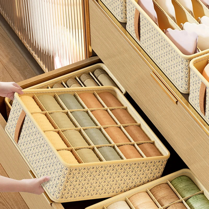 New underwear storage box underwear folding cabinet clothes organizer bedroom socks pants drawer organizer