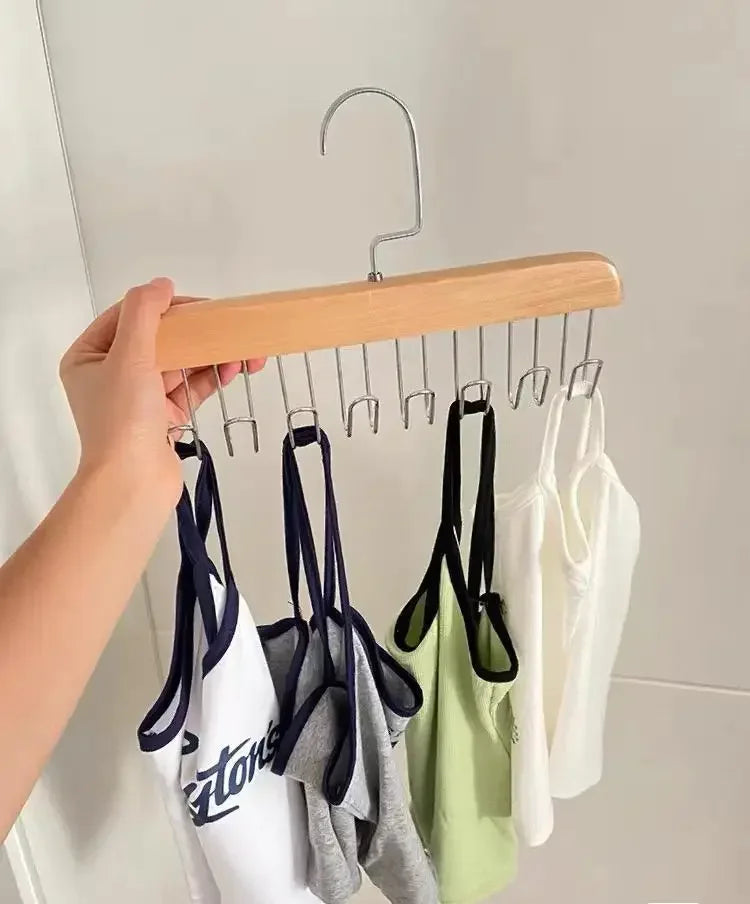 Household Multi-function Hook Drying Socks Hangers Student Dormitories Multi-clip Trouser Clips Organization Clothes Hanger