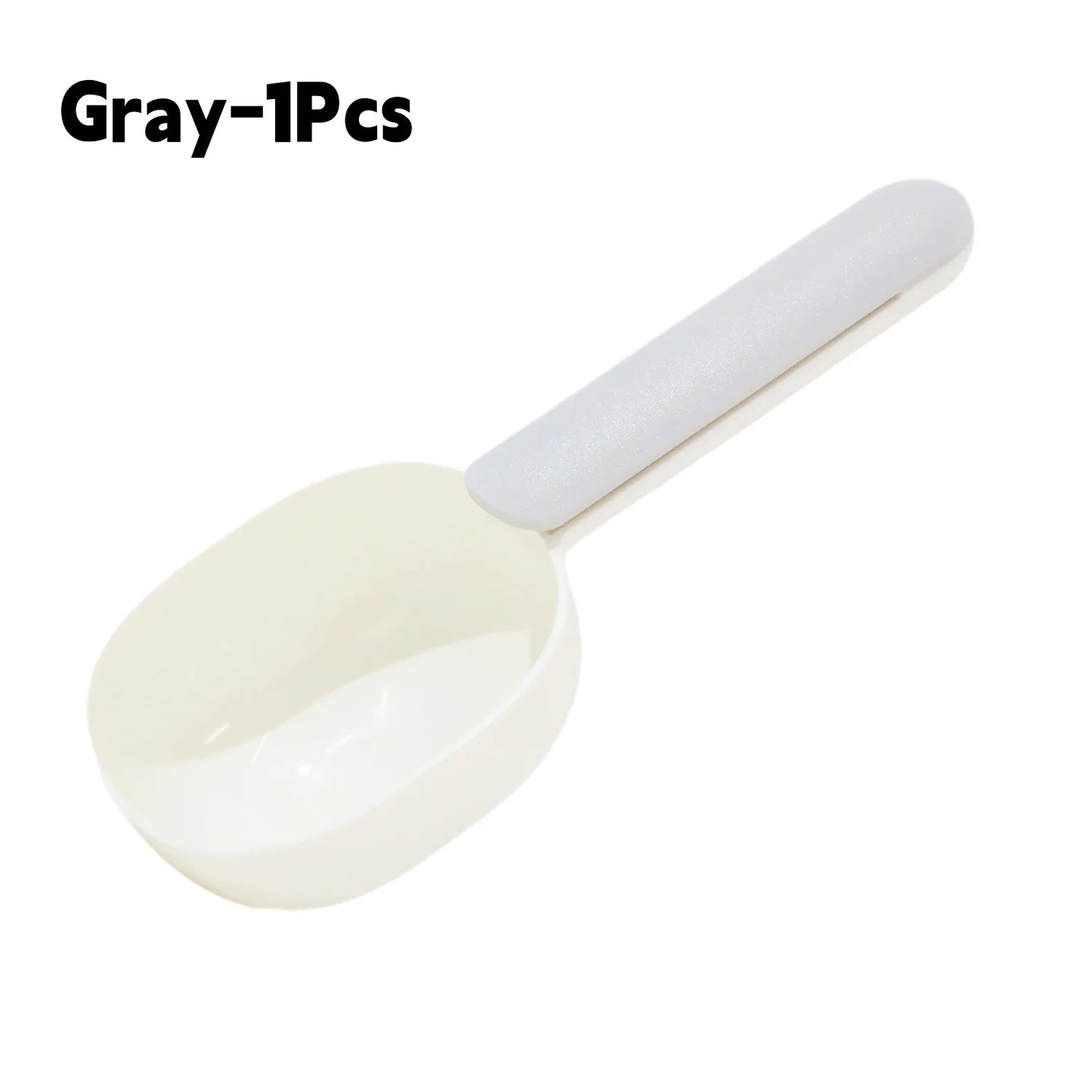 Dog Food Scoop Multifunctional Pet Feeding Spoon with Sealing Clip Grade Plastic Cat Food Dedicated Measuring Spoon
