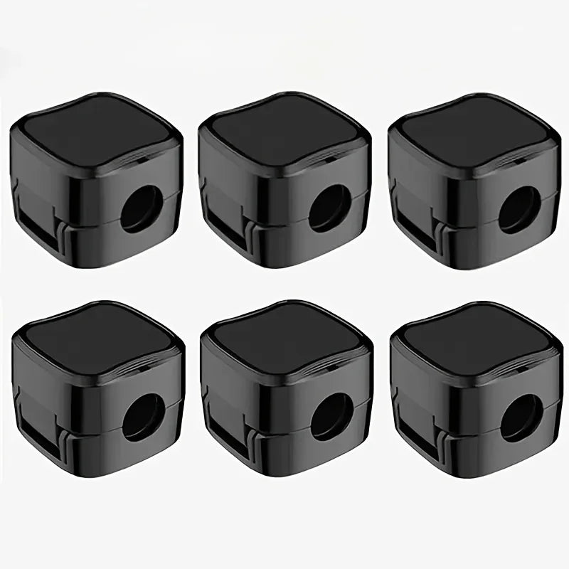6/12/18pcs Cord Organizer Holder Magnetic Desktop Cable Clip Management Hidden Phone Charging Cord Holder For Kitchen Appliances
