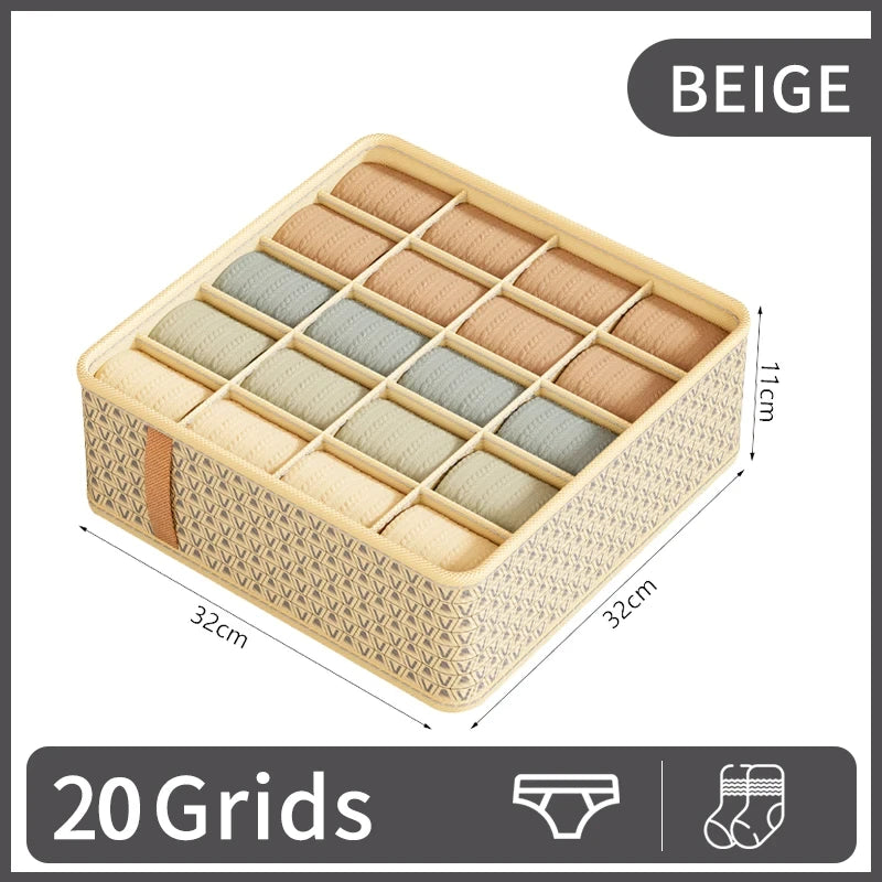 New underwear storage box underwear folding cabinet clothes organizer bedroom socks pants drawer organizer