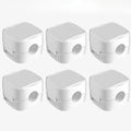6/12/18pcs Cord Organizer Holder Magnetic Desktop Cable Clip Management Hidden Phone Charging Cord Holder For Kitchen Appliances