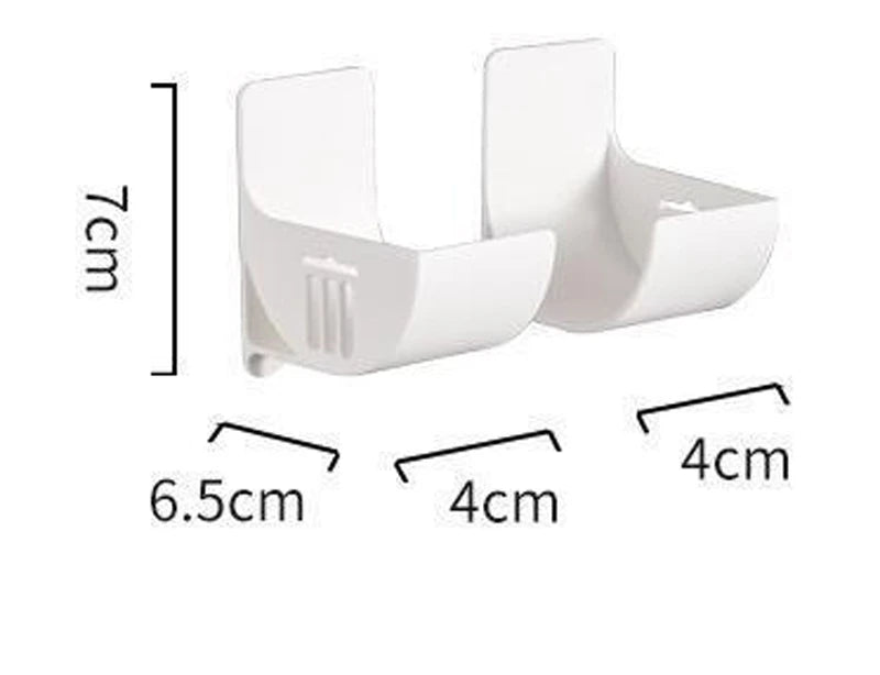 Suporte Organizador para Rolos de Papel ou Plástico MultiUso Sacos de Lixo, Papel Toalha, Plástico Filme, Papel Alumínio