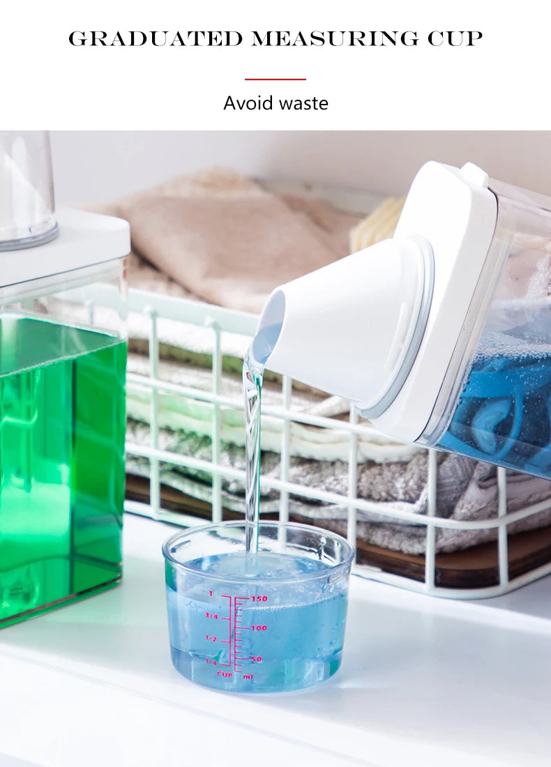 Pote Organizador para Armazenamento Material de Limpeza, Sabão e Detergente em pó, Grãos, Cereais, Hermético