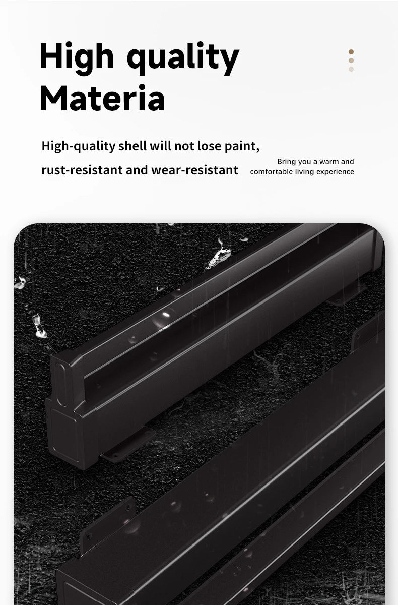Expandable Sliding Pants Rack Collapsible Drying Holder Aluminum alloy Wardrobe Clothes Rack Wall-mounted Retractable organizer