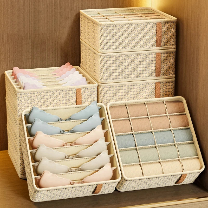 New underwear storage box underwear folding cabinet clothes organizer bedroom socks pants drawer organizer