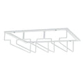 Wine Glass Holder Bartender Stemware Hanging Rack Under Cabinet Champagne Glass Storage Rack Kitchen Multi-purpose Organizer