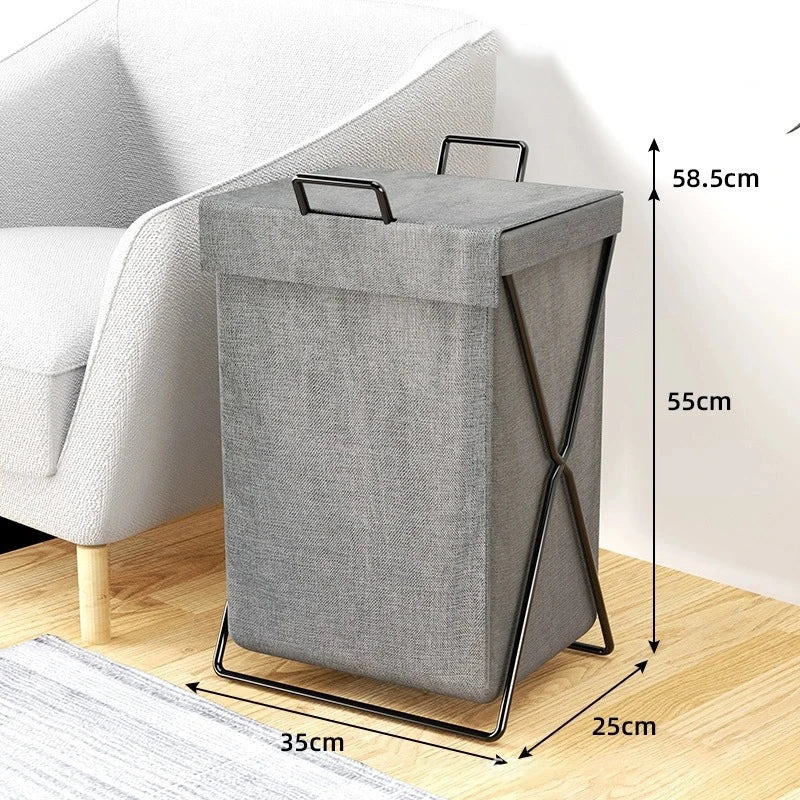 Dirty Clothes Storage Basket Snack Toy Clothes Basket Dormitory Household Foldable Large Capacity Storage Basket