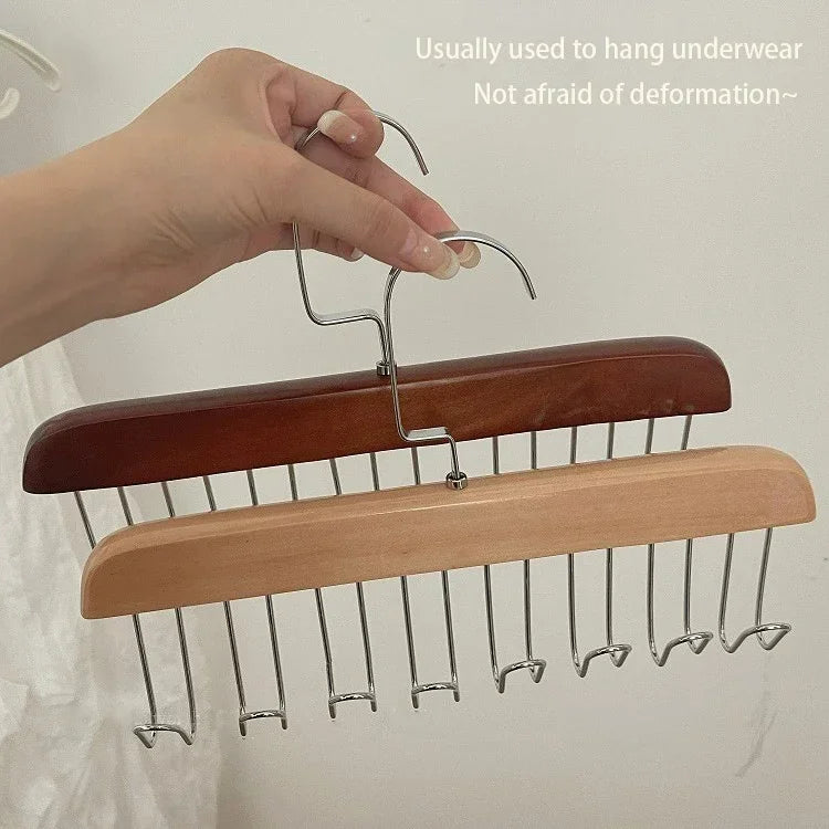 Household Multi-function Hook Drying Socks Hangers Student Dormitories Multi-clip Trouser Clips Organization Clothes Hanger