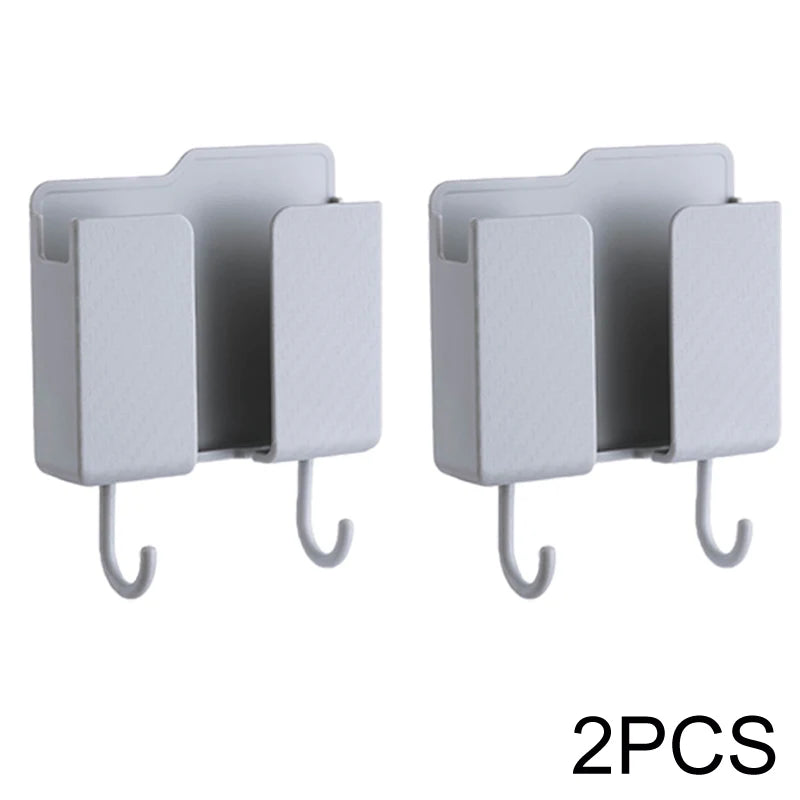 Multifunction Holder Smartphone Holder Wall Mounted Organizer Storage Box Wall Charger Hook Cable Organizer Charging Dock Stand