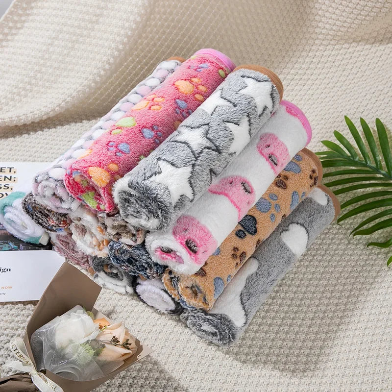 Fluffy Sleeping Blanket for Dog, Sleeping Blanket, Cat Cover, Comfortable Sheet, Winter Insulation, S-XL, Pet Supplies