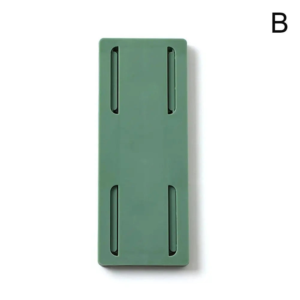 Power Strip Holder Wall Extension Socket Adhesive Organizer Cable Fixator Protector Buckle Fixer Surge Self Mounted