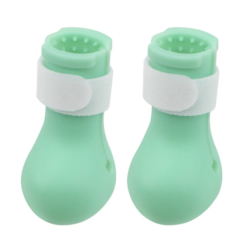 Washing Anti-Scratch Cut Nails Bath Anti-Scratch Bite Washing Shoes Pet Paw Protector Boots Cat Feet Set Bath Supplies