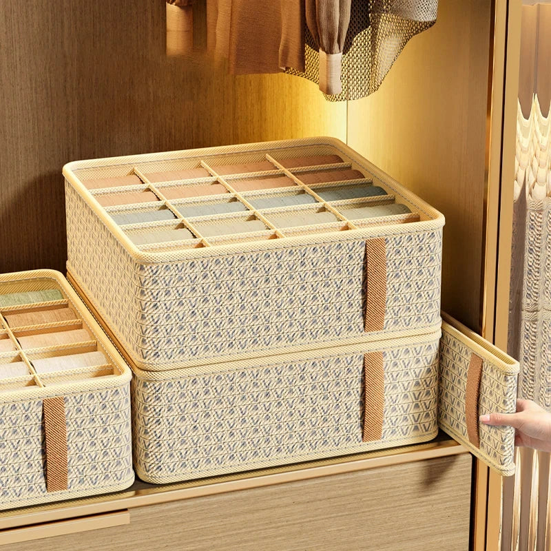 New underwear storage box underwear folding cabinet clothes organizer bedroom socks pants drawer organizer
