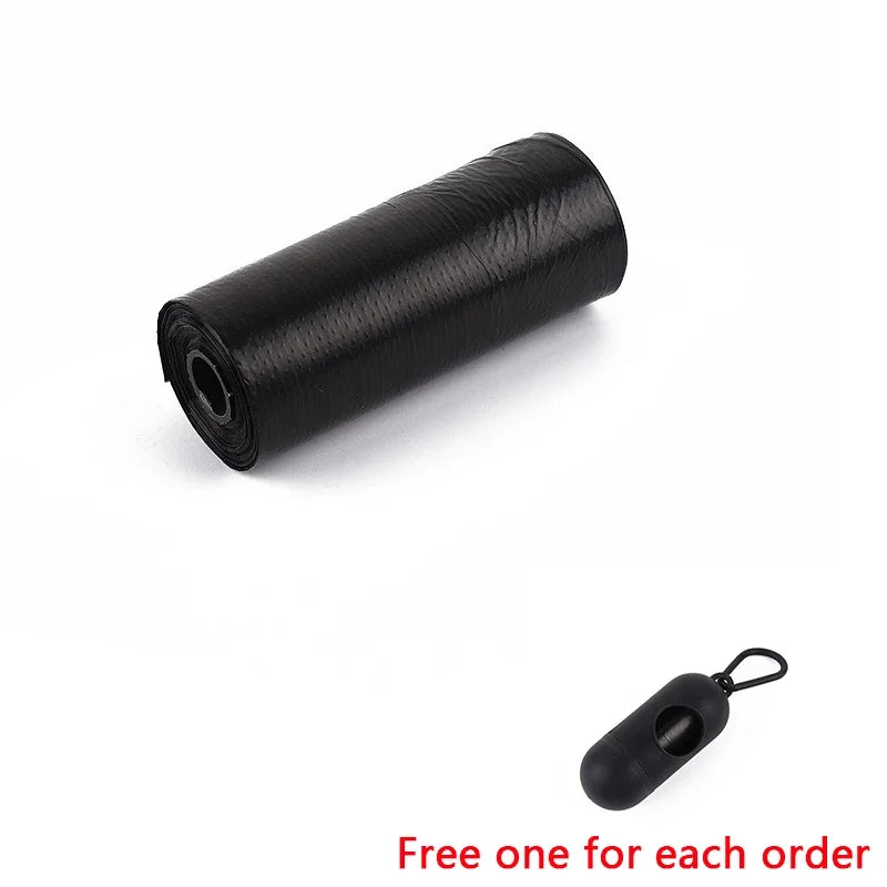 120 rolos de saco para cocô de cachorro, 15 sacos/rolo, sacos grandes para fezes de gato, saco de lixo para limpeza externa de cães e suprimentos para animais de estimação