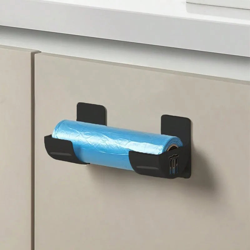 Suporte Organizador para Rolos de Papel ou Plástico MultiUso Sacos de Lixo, Papel Toalha, Plástico Filme, Papel Alumínio