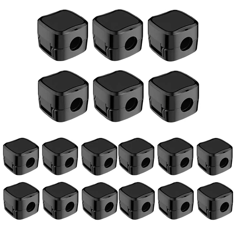6/12/18pcs Cord Organizer Holder Magnetic Desktop Cable Clip Management Hidden Phone Charging Cord Holder For Kitchen Appliances