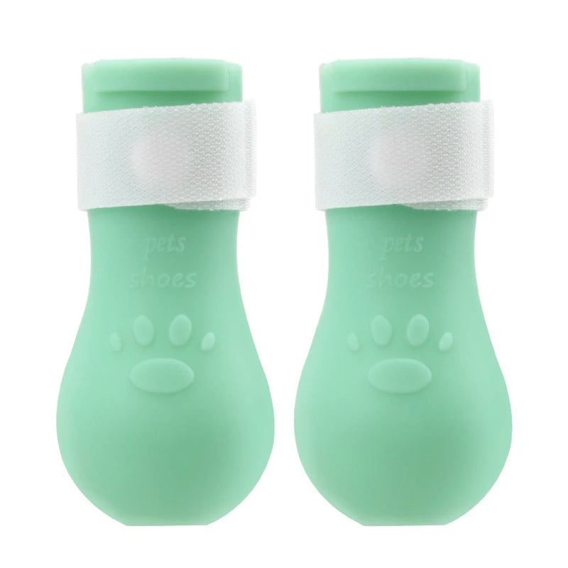 Washing Anti-Scratch Cut Nails Bath Anti-Scratch Bite Washing Shoes Pet Paw Protector Boots Cat Feet Set Bath Supplies