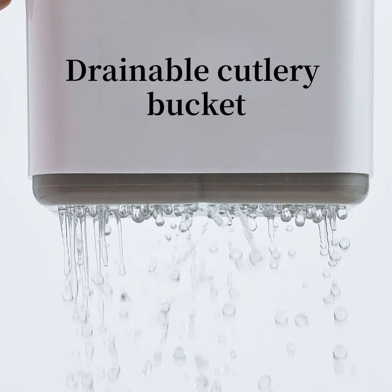 Tableware draining cage multifunctional cutlery storage basket kitchen tableware draining rack kitchen utensils draining rack