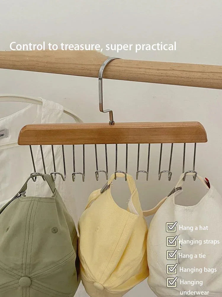 Household Multi-function Hook Drying Socks Hangers Student Dormitories Multi-clip Trouser Clips Organization Clothes Hanger