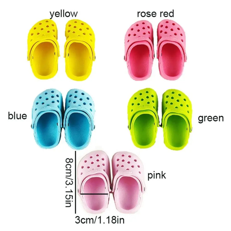 A Pair Cute Cat Shoes Pet Sandals Non-slip Summer Dog Comfortable Hole Shoes Breathable Pet Accessories
