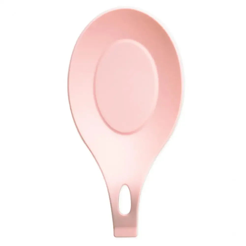 Racks Holders Spoon Holder Stretchy Anti-slid Base Silicone Practical Heat-resistant Spoon Mat Kitchen Storage Organization