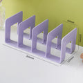 Multi-Purpose Bookends Book Storage Stand Organizer Holder Desk Bookshelf For Book Cd Magazine File School Office Supplies