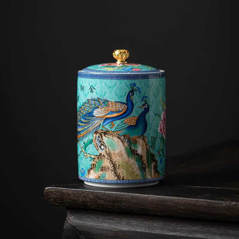 Potes de cerâmica vintage para cozinha, armazenamento, chá retrô, potes de doces, latas de açúcar, organizador, tanques de tinta para cozinhar
