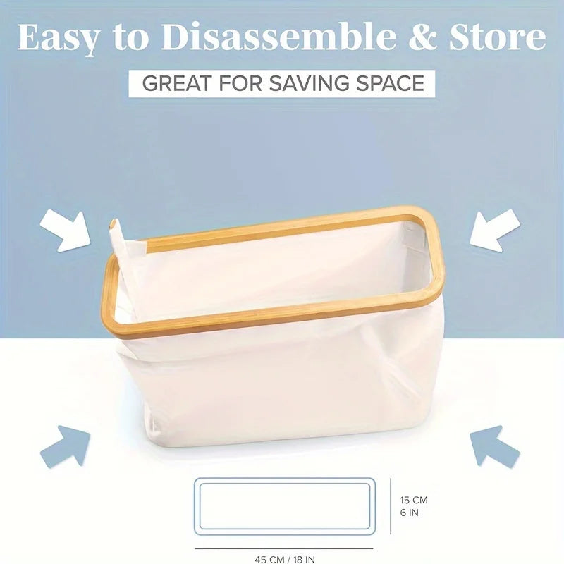 Foldable Toilet Paper Storage Basket with Lid Handle Waterproof Toilet Paper Holder Stand Bathroom Organizer Cabinet Container