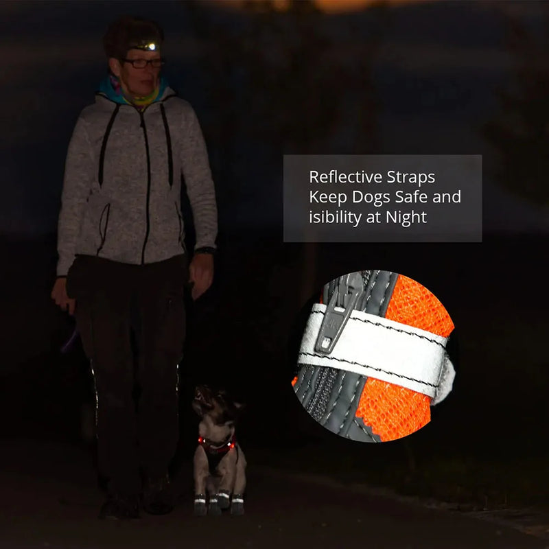 Anti Slip Dog Shoes Waterproof for Small Dogs Chihuahua Shoe Protector Dog Boots Puppy Hiking Shoes Breathable Mesh Pet Booties