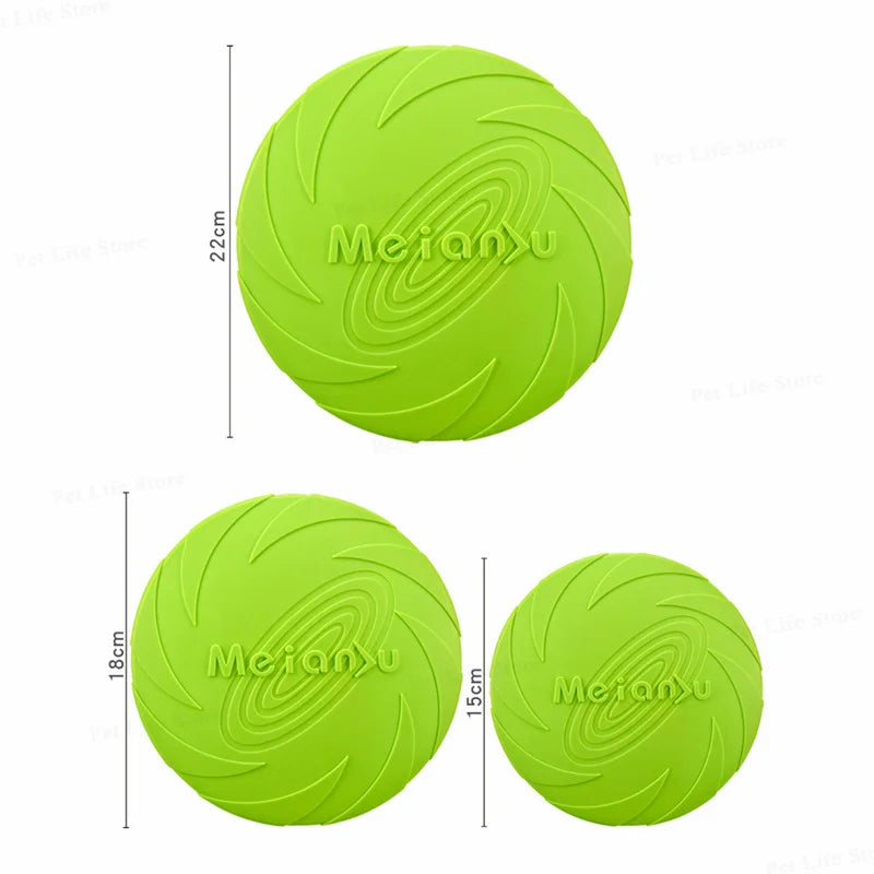 Disco Voador Brinquedo para Pets Resistente a Mordidas Marca OUZEY para Cães, Brinquedos multifuncional para Cães
