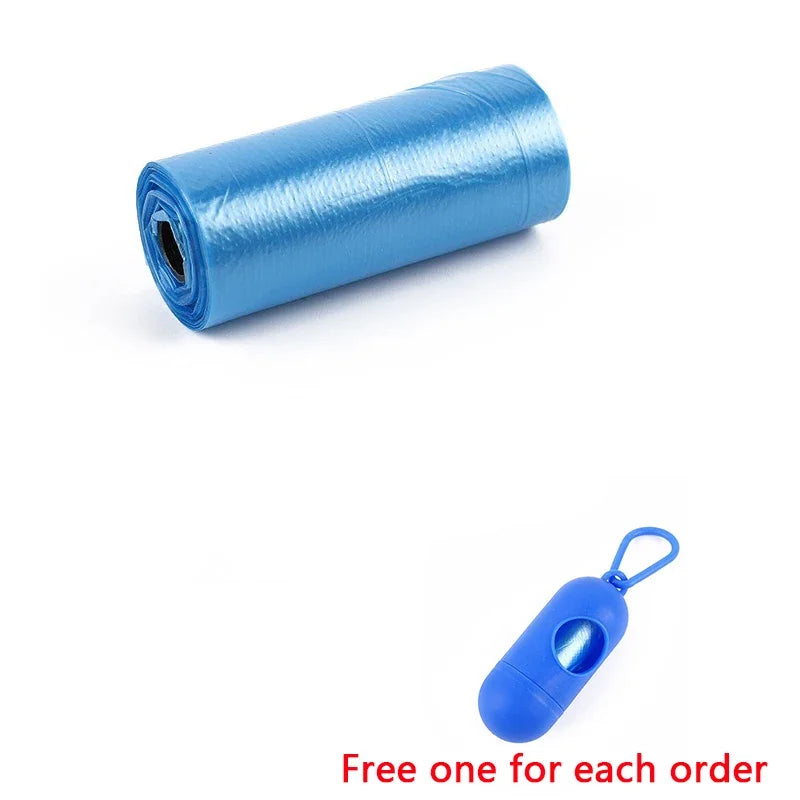 120 rolos de saco para cocô de cachorro, 15 sacos/rolo, sacos grandes para fezes de gato, saco de lixo para limpeza externa de cães e suprimentos para animais de estimação