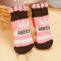 4pcs Cute Cat Socks, Anti-Slip Paw Protector, Comfortable Cotton Knit Indoor Shoes for Small Cats, Autumn Winter Pet Footwear